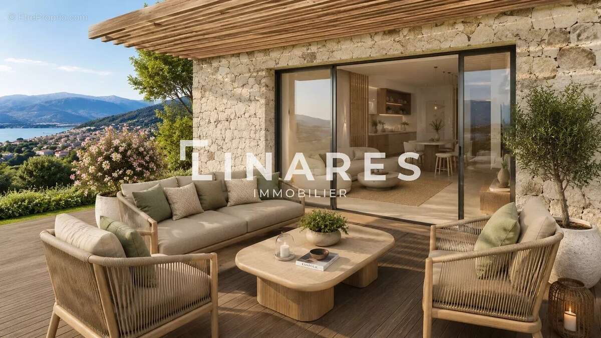 CASA PARADISU - Studio de 32m2 - Terrasse de 22,4 m2 - Vue montagne - 20260 Calvi - photo 2