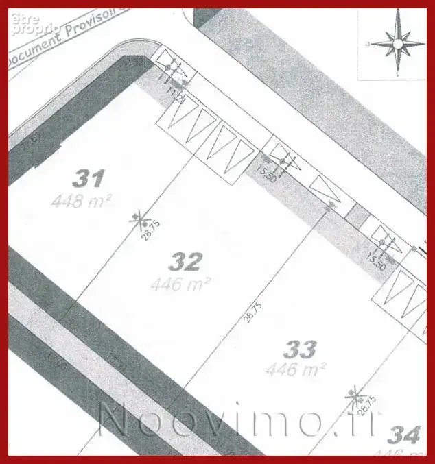 Terrain 446 m2 centre st lyphard viabilise libre de construc - photo 3