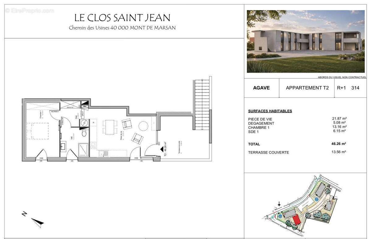 Appartement à MONT-DE-MARSAN