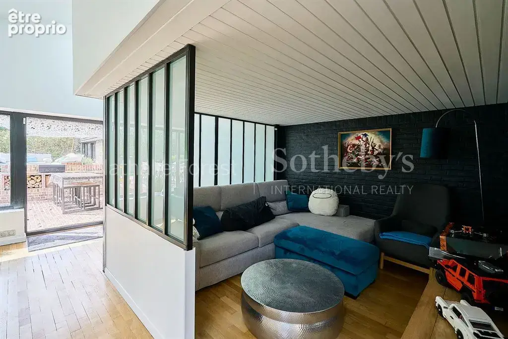 EXCLUSIVITÉ, Villeneuve d'Ascq Brigode , 1 er rang sur Golf , maison d'architecte entièrement rénovée 4 ch + studio - photo 7