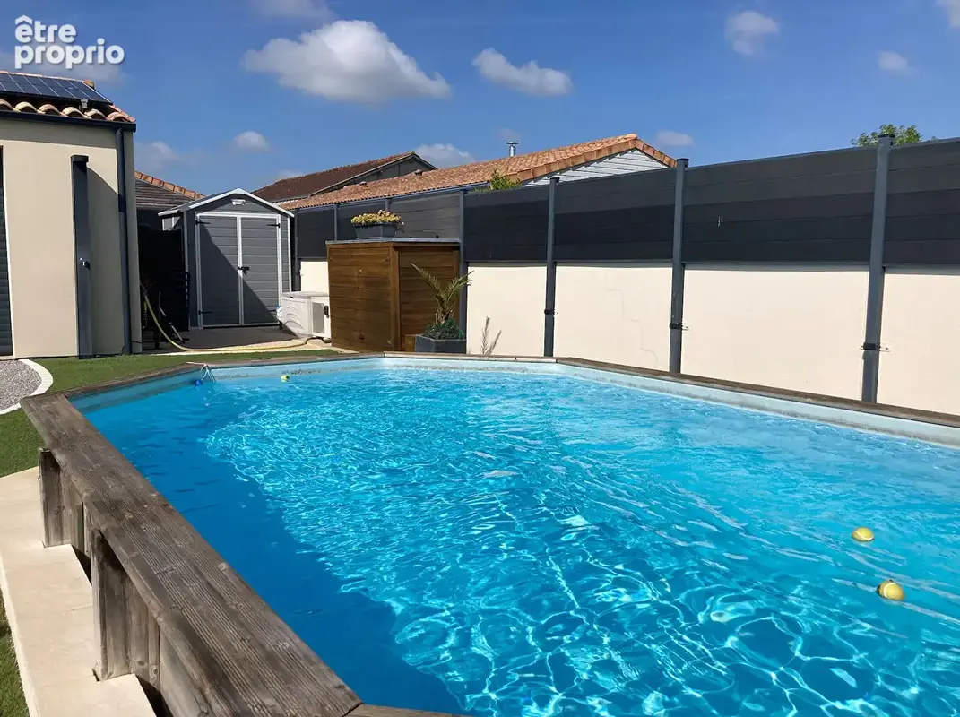 Plain pied 152 m avec piscine 4 chambres & chauffage au sol à Tonnay-Charente - photo 5