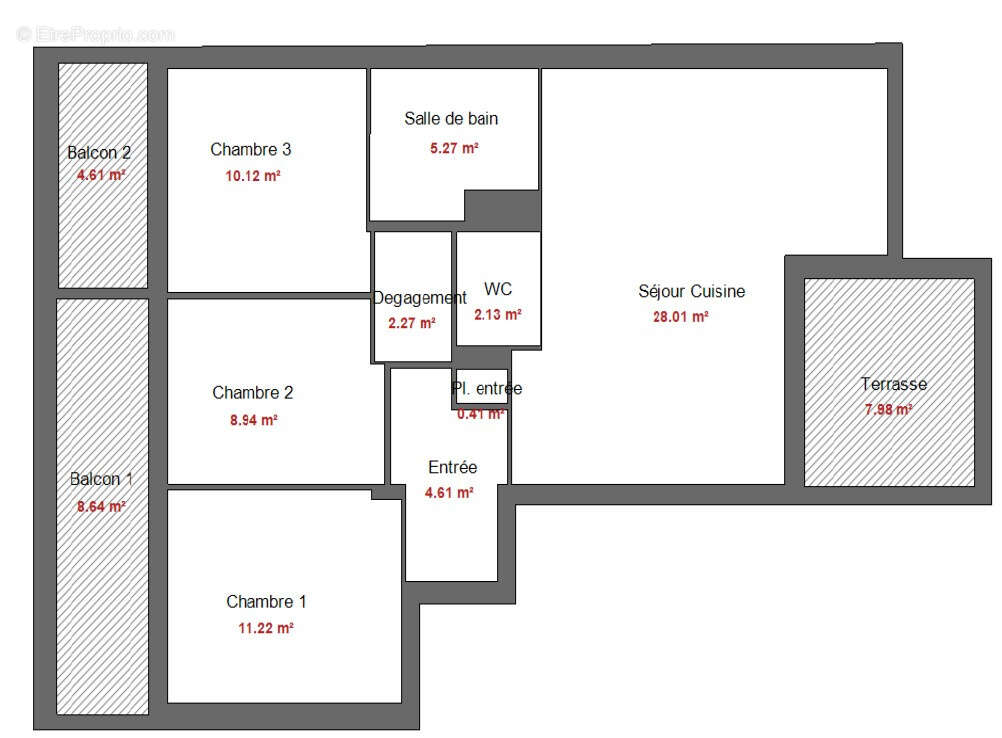 Appartement à MARSEILLE-14E