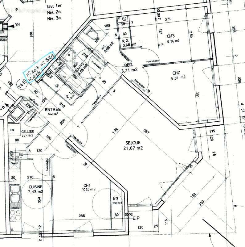 Appartement à LE MANS