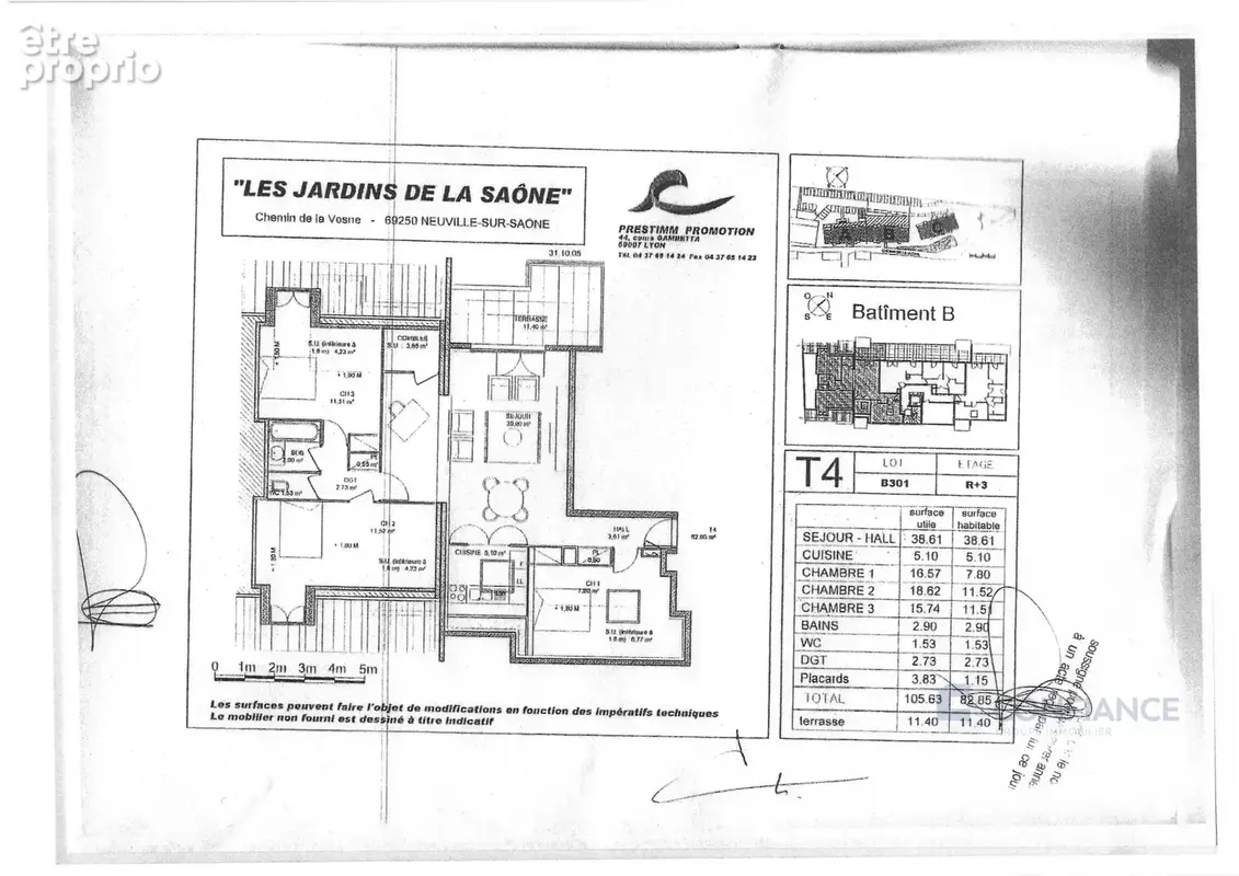 Appartement 83 m² à Neuville-Sur-Saone  - photo 5
