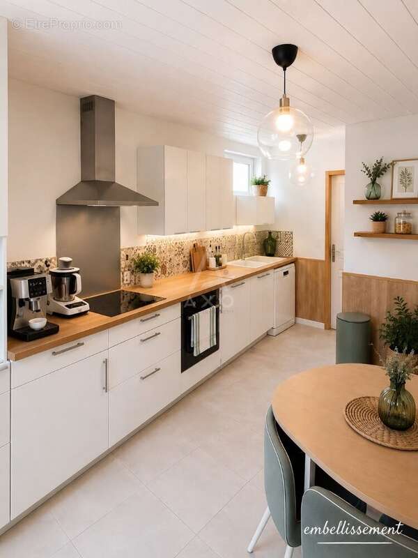 Maison renovee t4 avec cour - photo 4