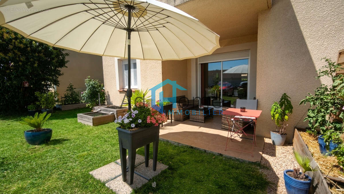Appartement T3 rez de chaussée avec jardin - photo 10