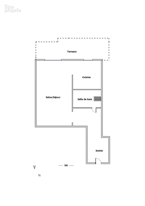 Studio dernier etage vue degagee - le cannet moulieres - photo 6