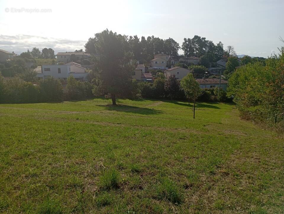 Terrain à CHATEAUNEUF-SUR-ISERE