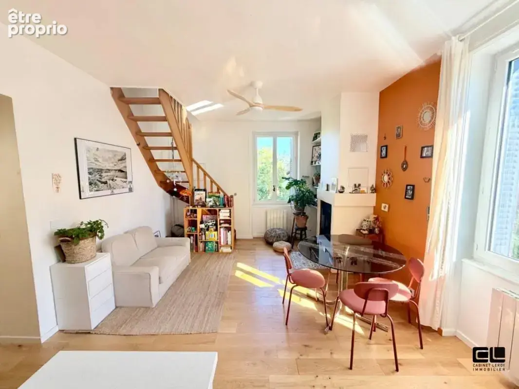 A proximite du point du jour et lycee branly  duplex atypique avec jardin privatif - photo 4