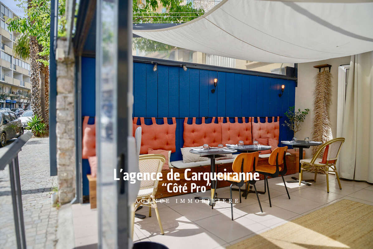 A vendre fonds de commerce restaurant de 105 m2  entierement equipe et disposant d'une belle terrasse idealement situe au centre - photo 2