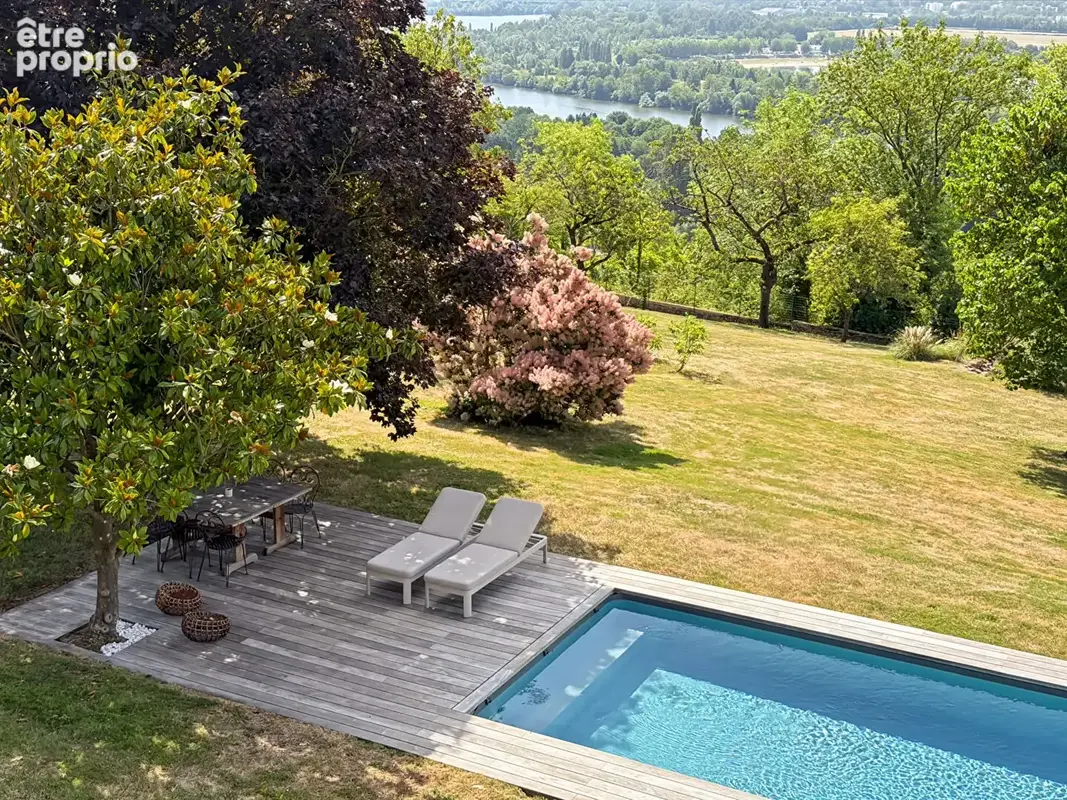 Maison d'exception - evecquemont - vallee de la seine - 8 pièces - photo 2