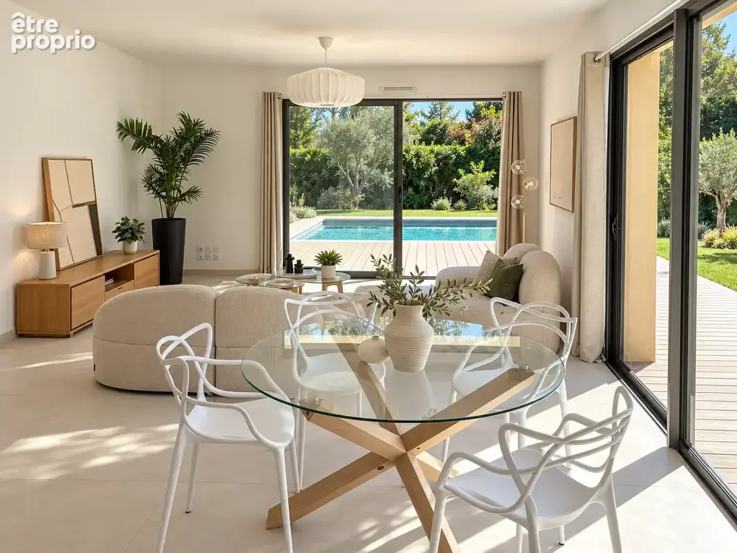 Villa contemporaine 4 pièces avec jardin   Aix-en-Provence, Saint-Mitre - photo 3