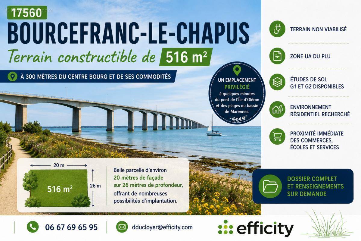 Terrain à BOURCEFRANC-LE-CHAPUS