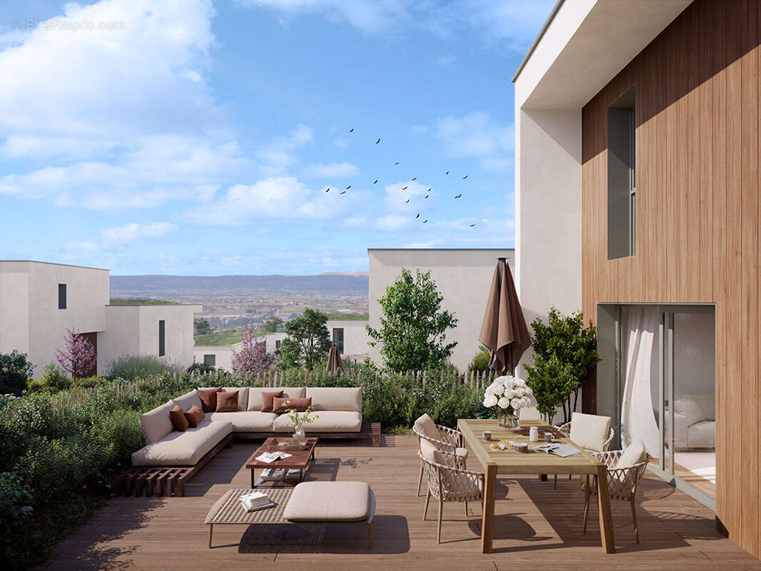 Appartement T2 de 44.71m²  avec superbe terrasse de 25.75 m² à Collonges-sous-Salève avec terrasse - photo 3