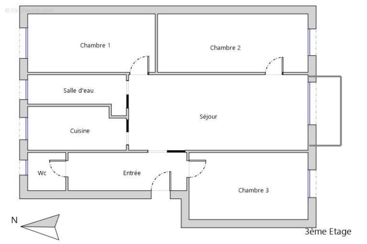Appartement à SAINT-GRATIEN