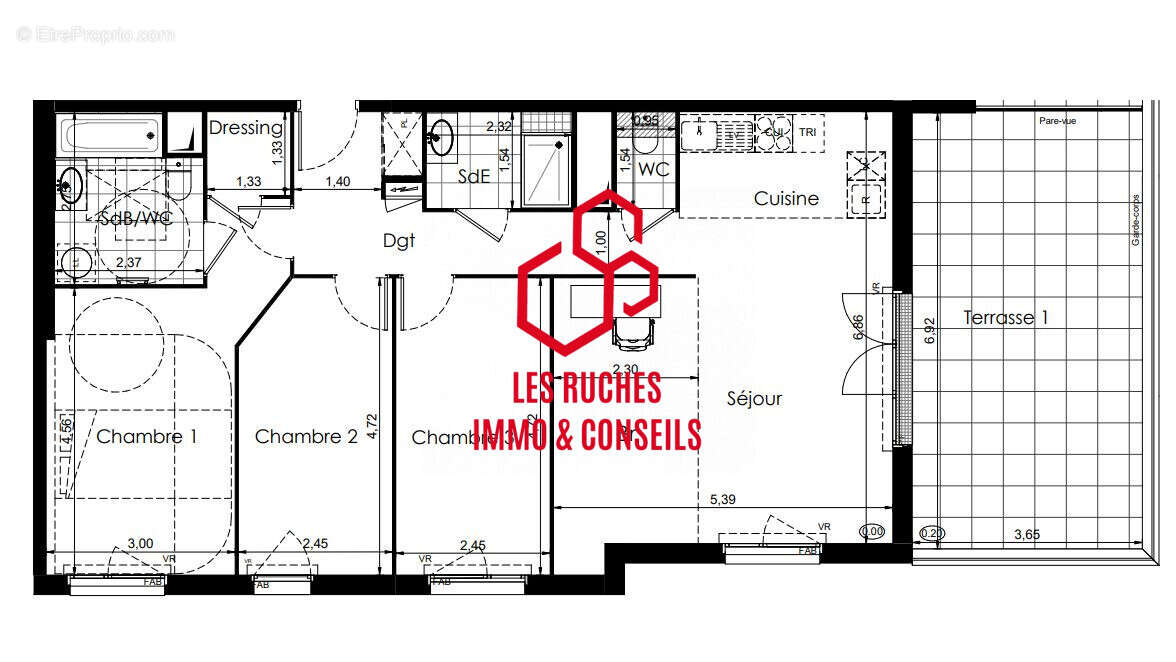 Appartement à MEAUX