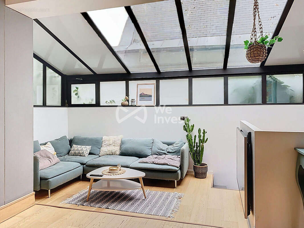 Véranda aluminium  - Maison à NOGENT-SUR-MARNE