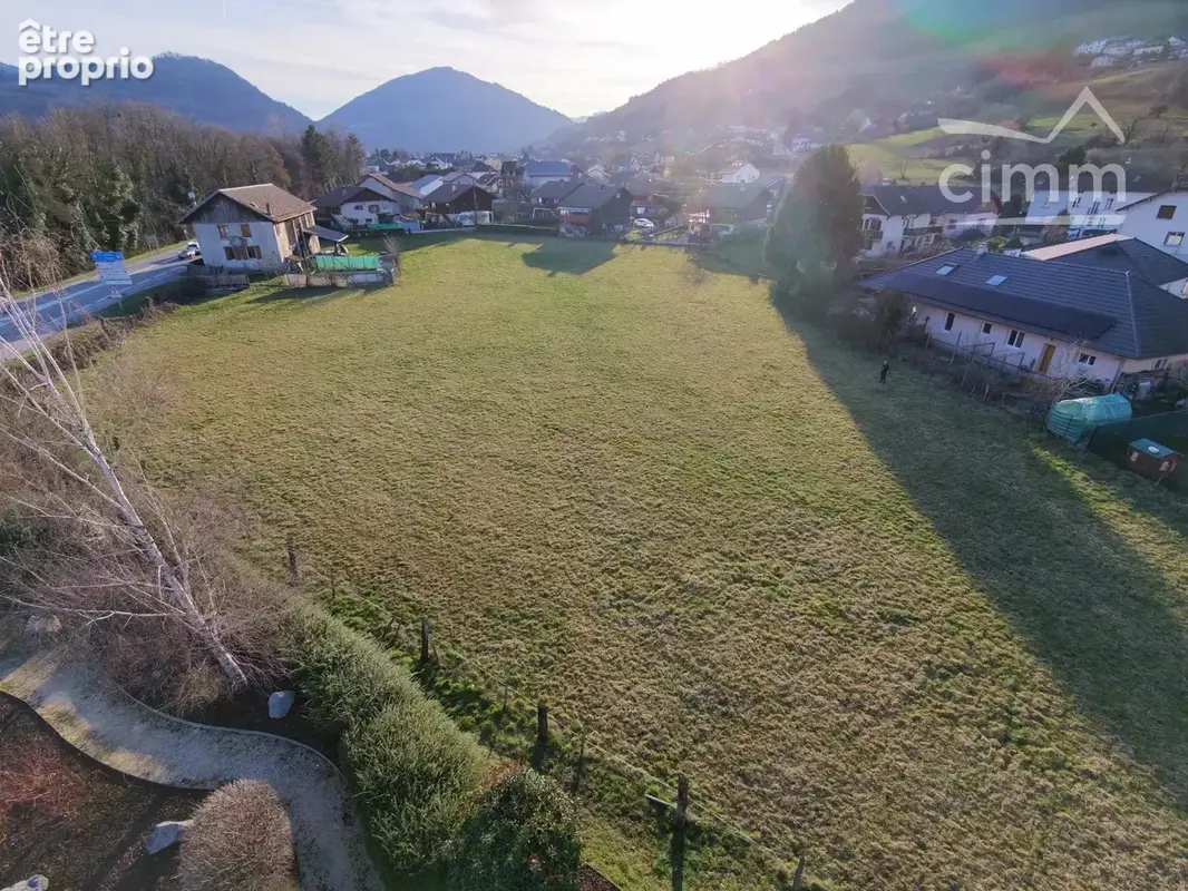 A vendre terrain constructible 1332 m2 valgelon la rochette 73110. - photo 7