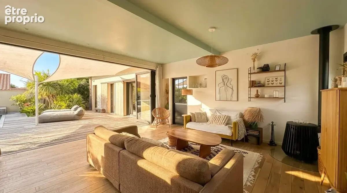 Tosse  à moins de 10 minutes des plages d'hossegor  superbe villa contemporaine de 210 m2propriété d'exception avec piscine - photo 2