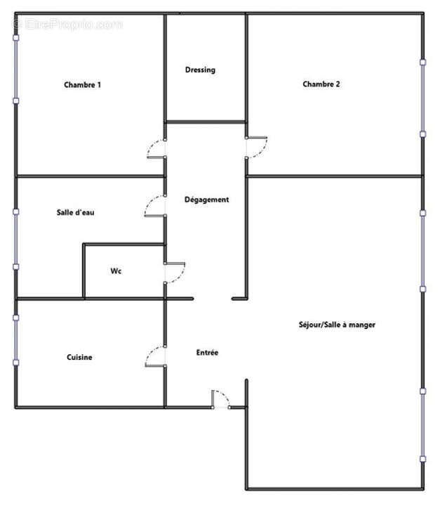 Appartement à RUEIL-MALMAISON
