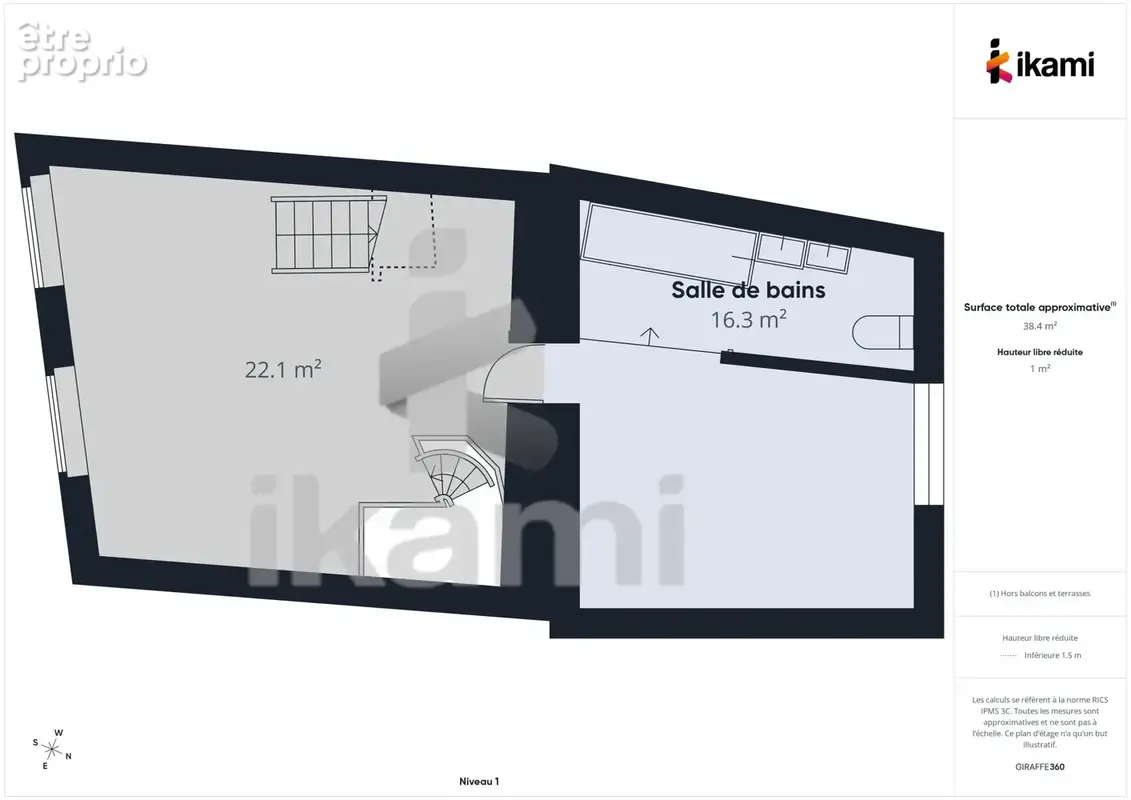 Immeuble Mixte 91 m2 Centre-ville de Pont-Aven avec jardin - Local commercial + T3 avec Jardin - photo 15