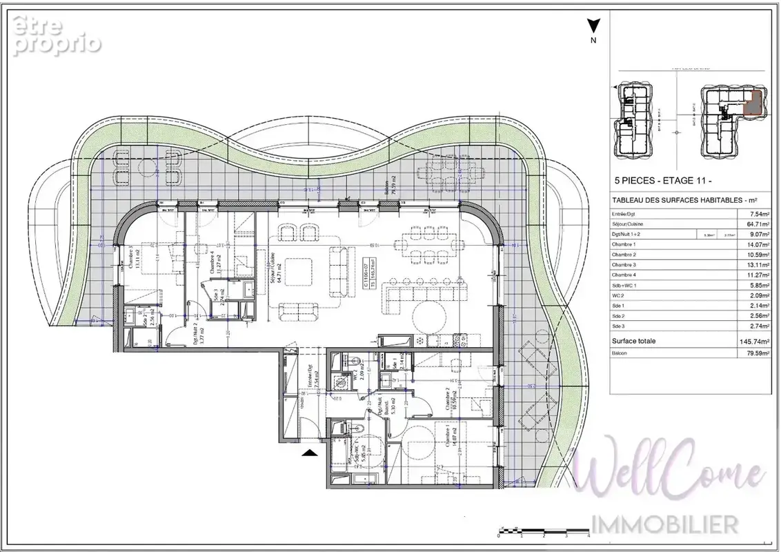 VEFA - Appartement T5 de 145m² côté Sud (2 Box inclus) à Aix-Les-Bains ! - photo 4