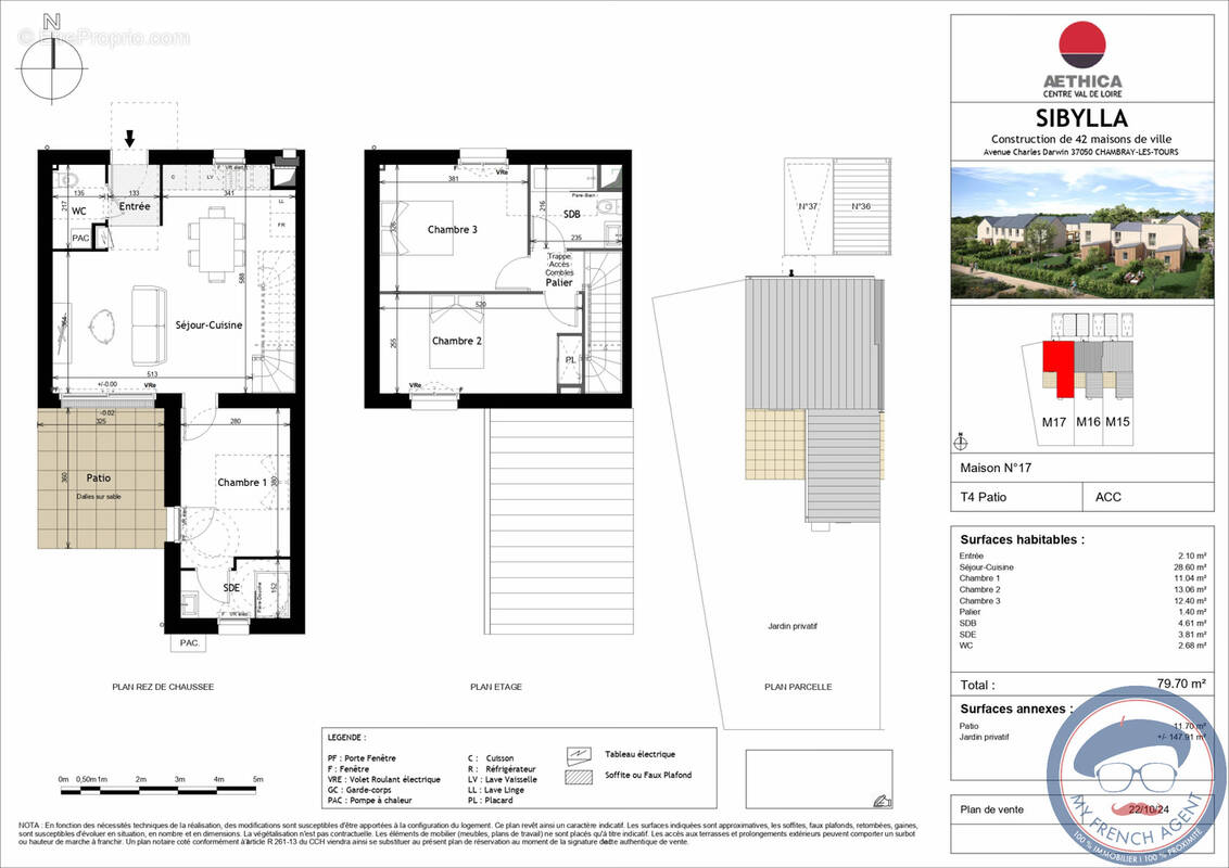 Maison à CHAMBRAY-LES-TOURS