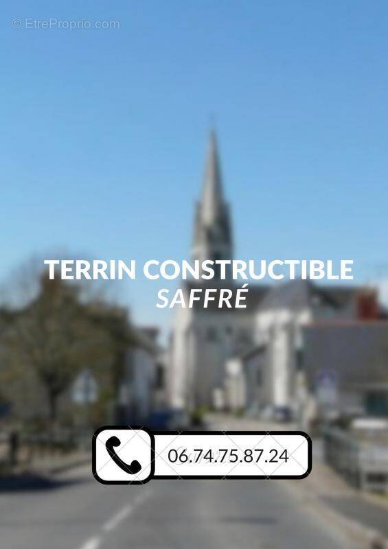 Terrain à SAFFRE