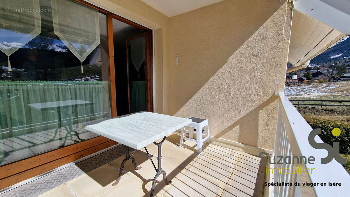 terrasse Sud 5.75m² - Appartement à VILLARD-DE-LANS