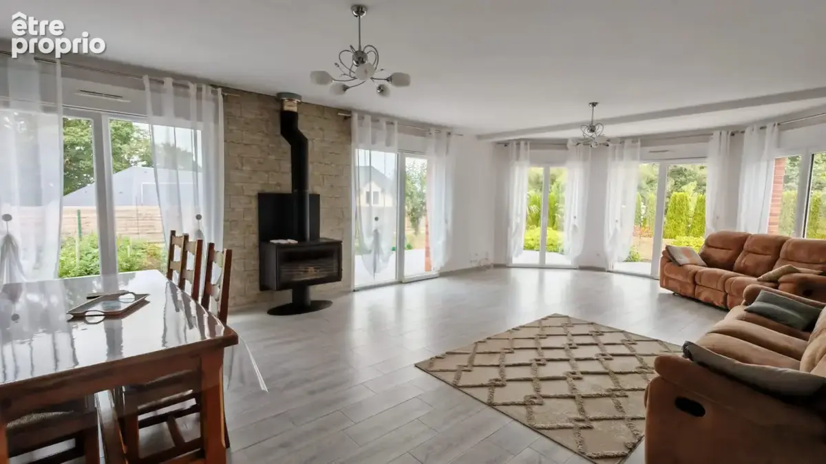 Grande maison contemporaine avec dépendance aménageable, Hauteurs de Grangues, Vue dégagée et aperçu mer - photo 3