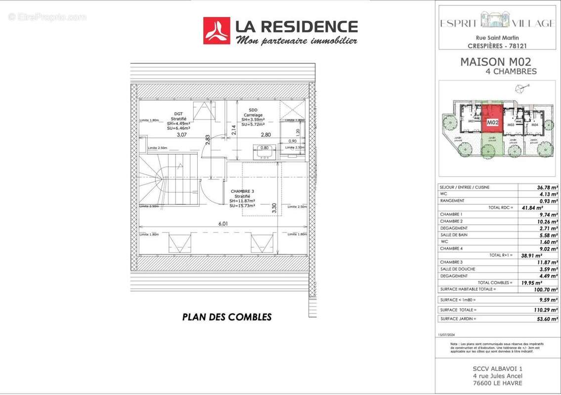 Maison 100 m² à Crespieres  - photo 5