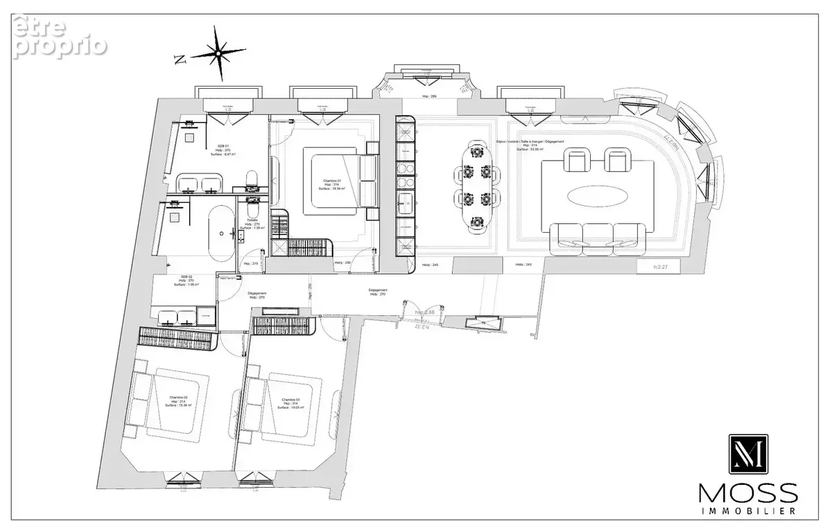 Grand appartement familial à rénover – Quartier des Musiciens - photo 7