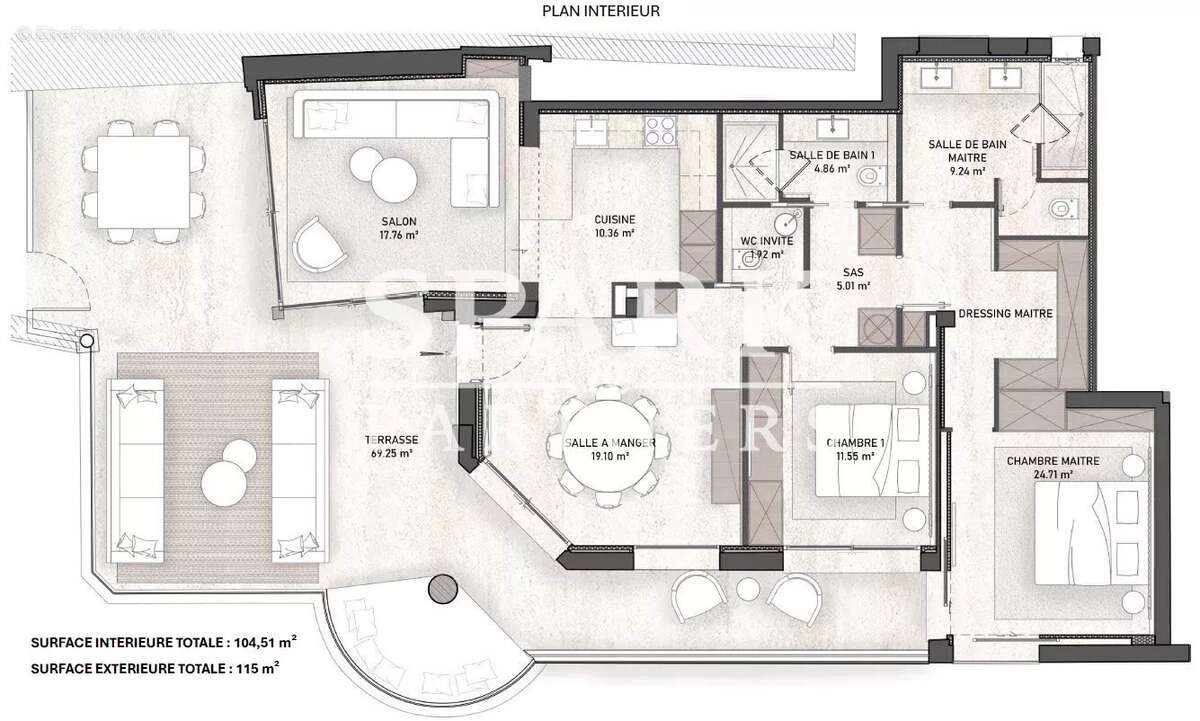 Appartement à VILLEFRANCHE-SUR-MER