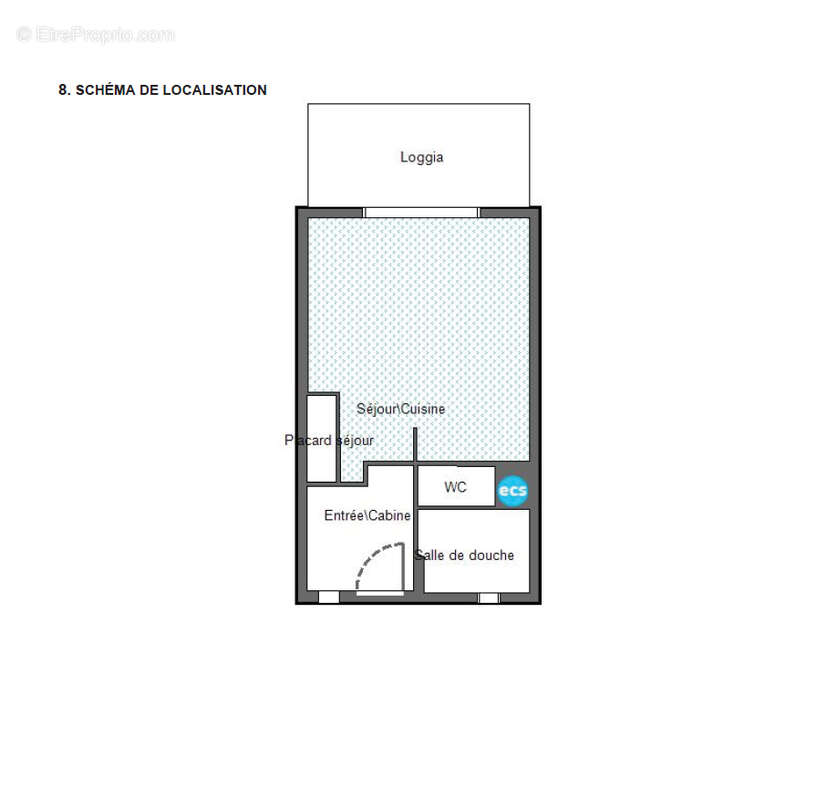 Appartement Saint Aygulf 1 pièce(s) 29 m² - photo 12