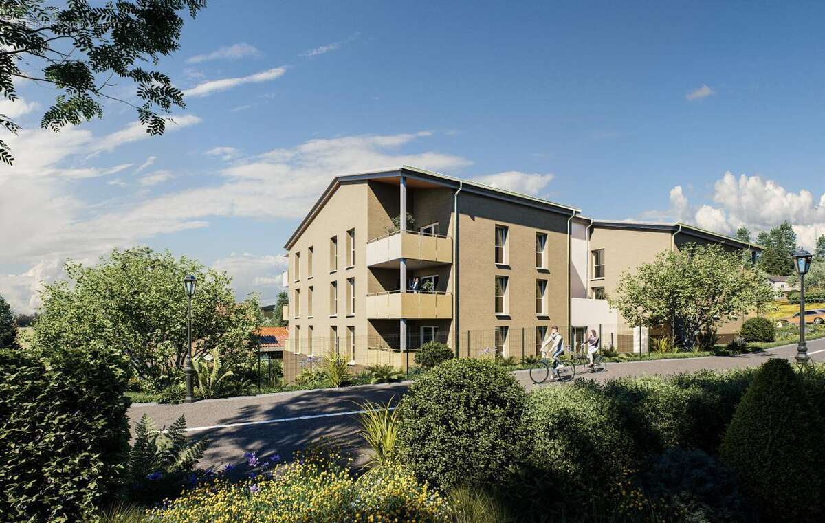 Appartement 3 pièces de 72m² avec terrasse et garage lot 102 - photo 2