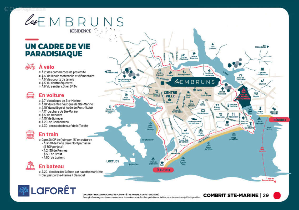 Appartement à COMBRIT