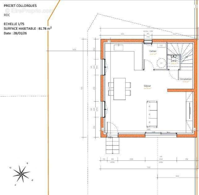 Terrain à SAINT-CHAPTES