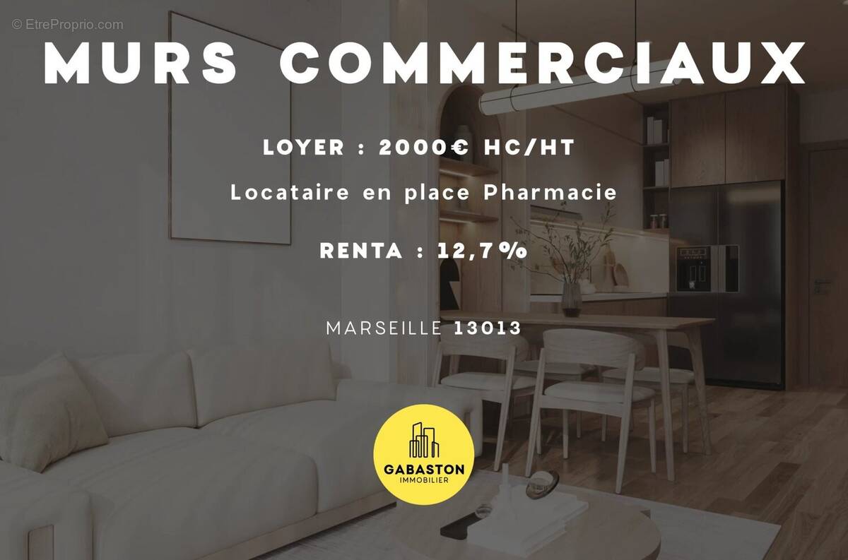 Commerce à MARSEILLE-13E