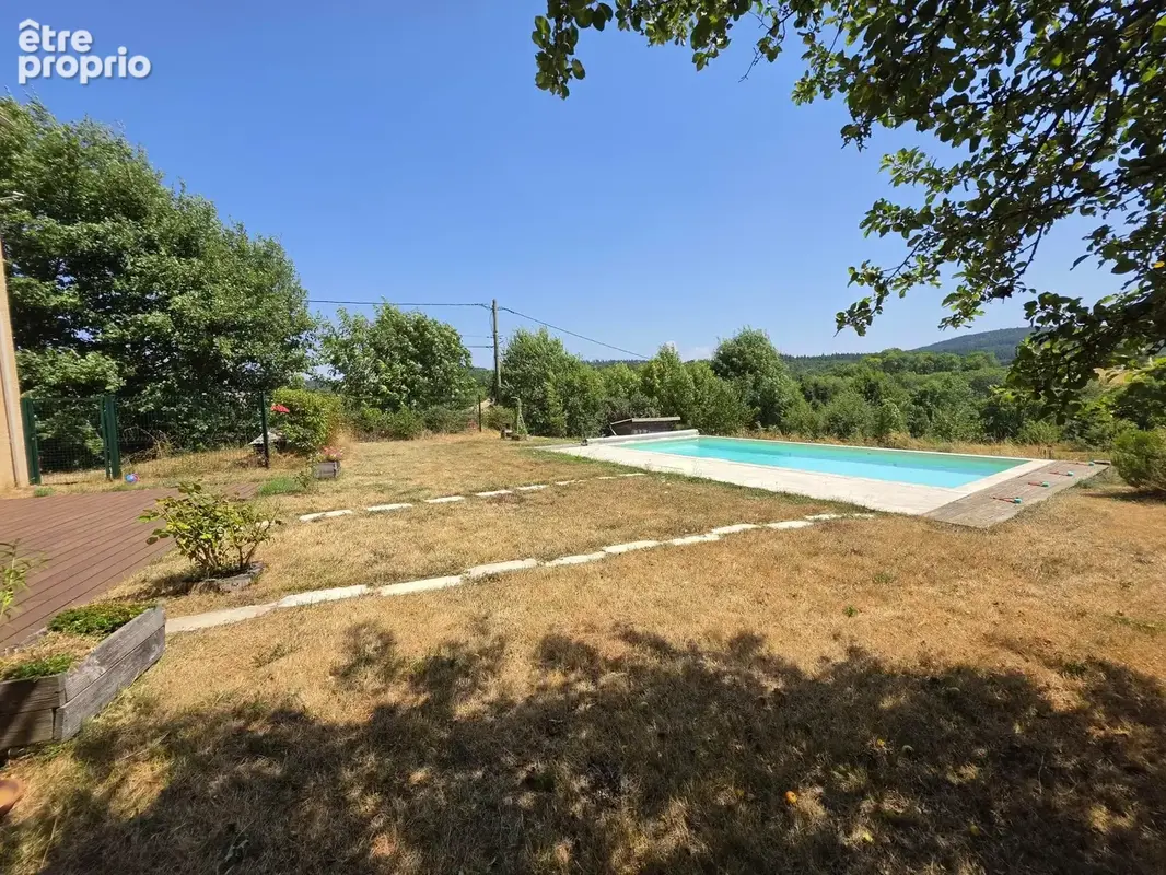 Maison individuelle récente avec piscine   Alboussière - photo 2