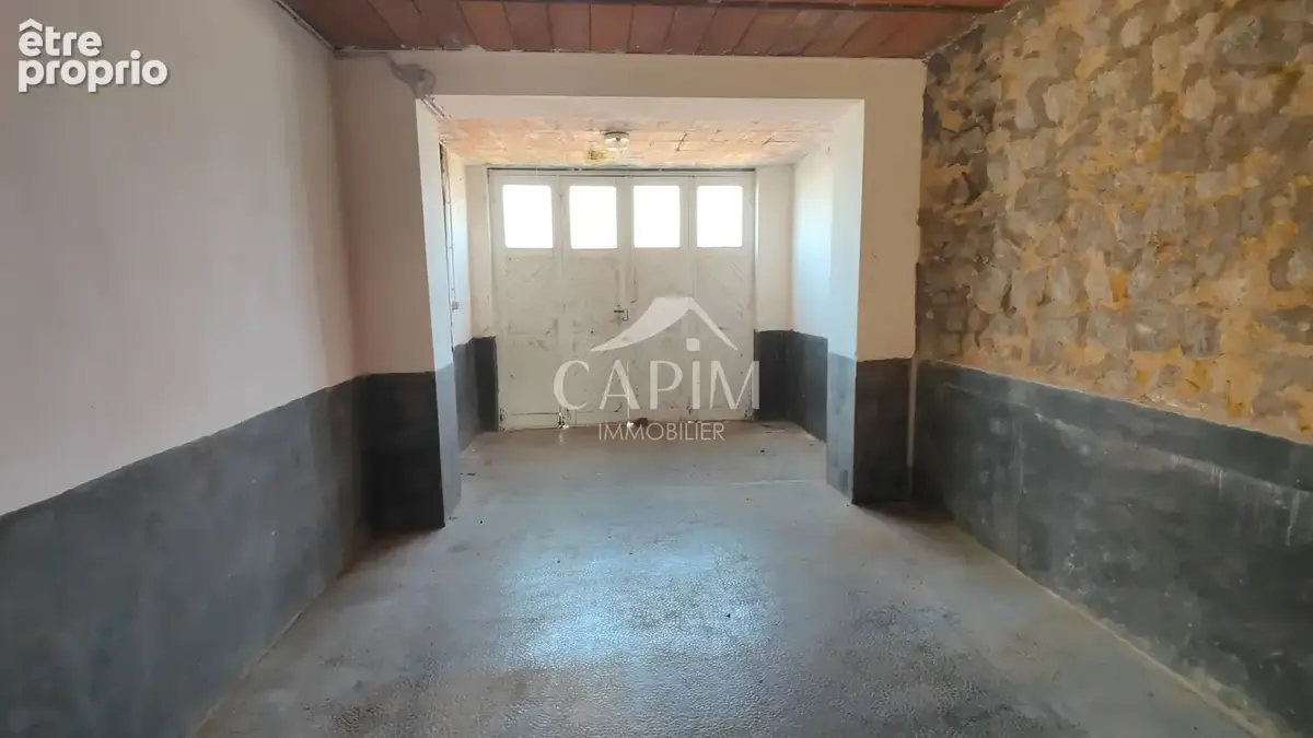 Maison de bourg en pierres, 105m² hab,179m² utiles, poss div 2 logements, 3 niveaux de 55 m², terrain  1400m² - photo 11