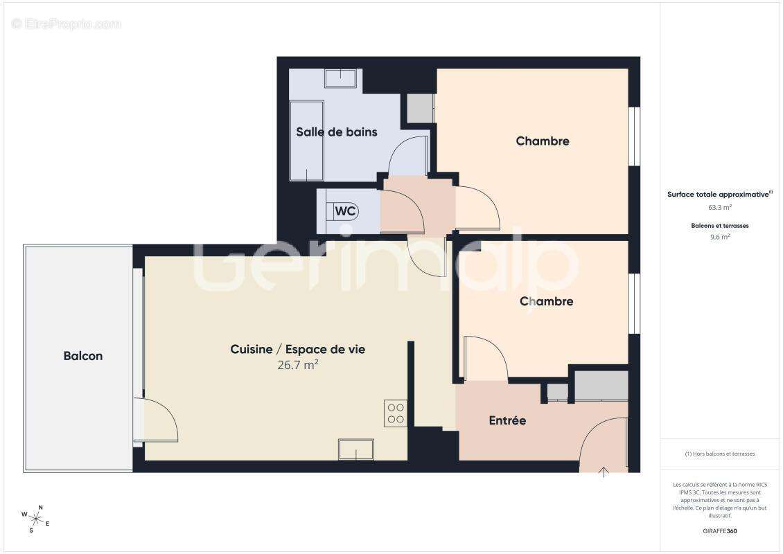Appartement à ARGONAY