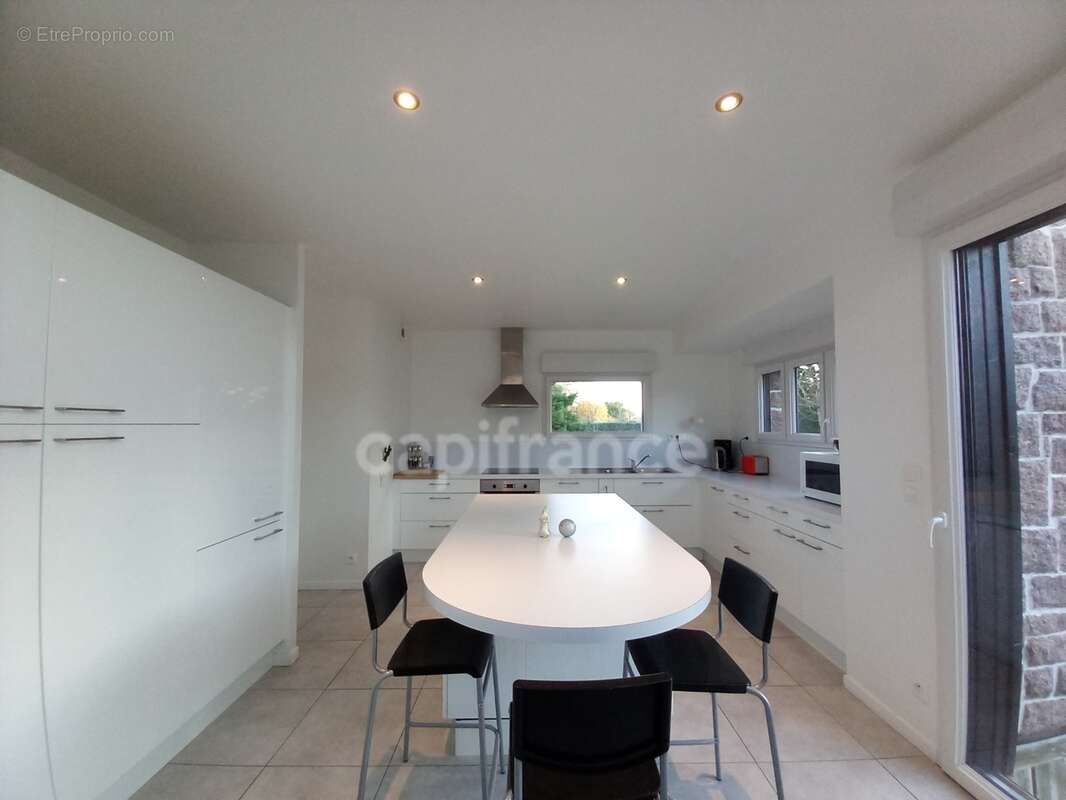 Maison contemporaine à Ossature bois TREGASTEL (22) - photo 4