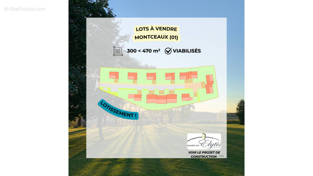Terrain à MONTCEAUX
