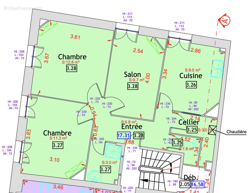 Appartement à BORDEAUX