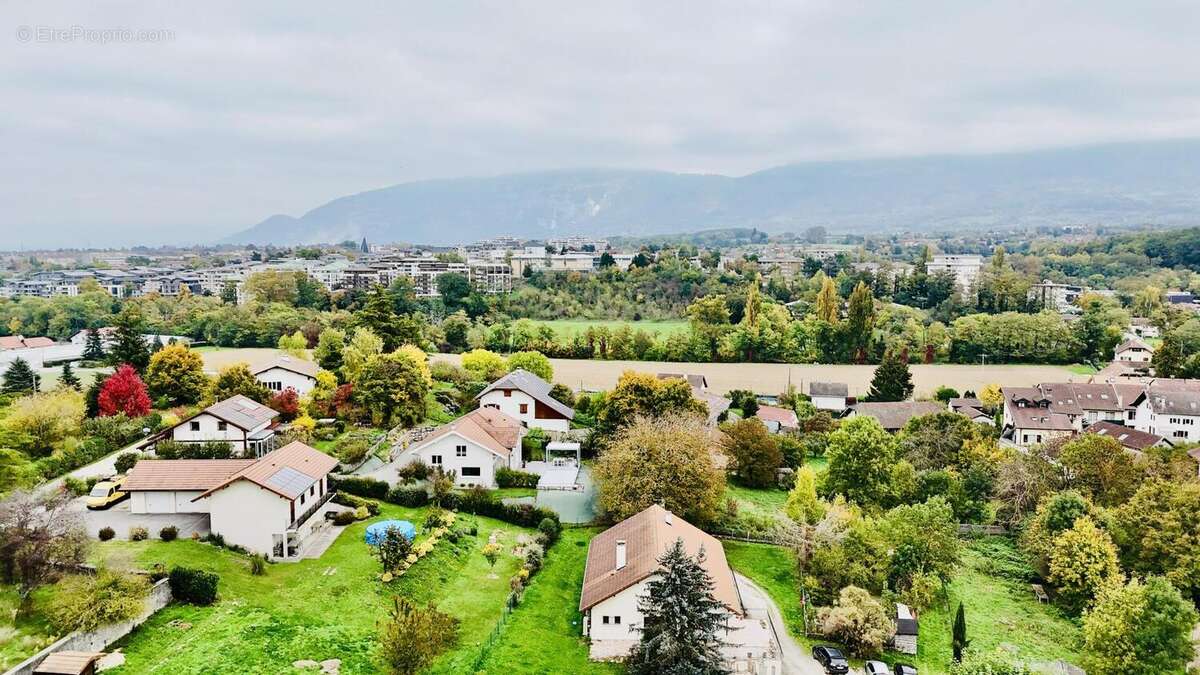 vue drone (10) - Terrain à SAINT-JULIEN-EN-GENEVOIS