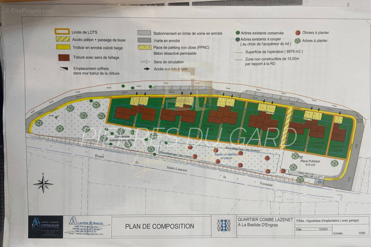 Terrain à LA BASTIDE-D&#039;ENGRAS