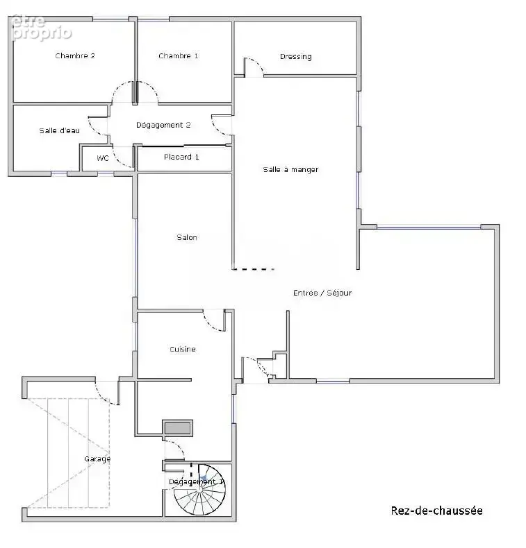 Maison de plain-pied avec patio et jardin — résidence avec pi - photo 2