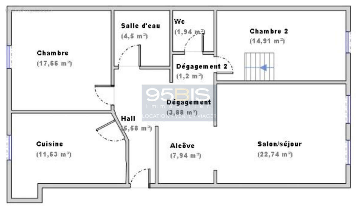 Appartement à LYON-1E