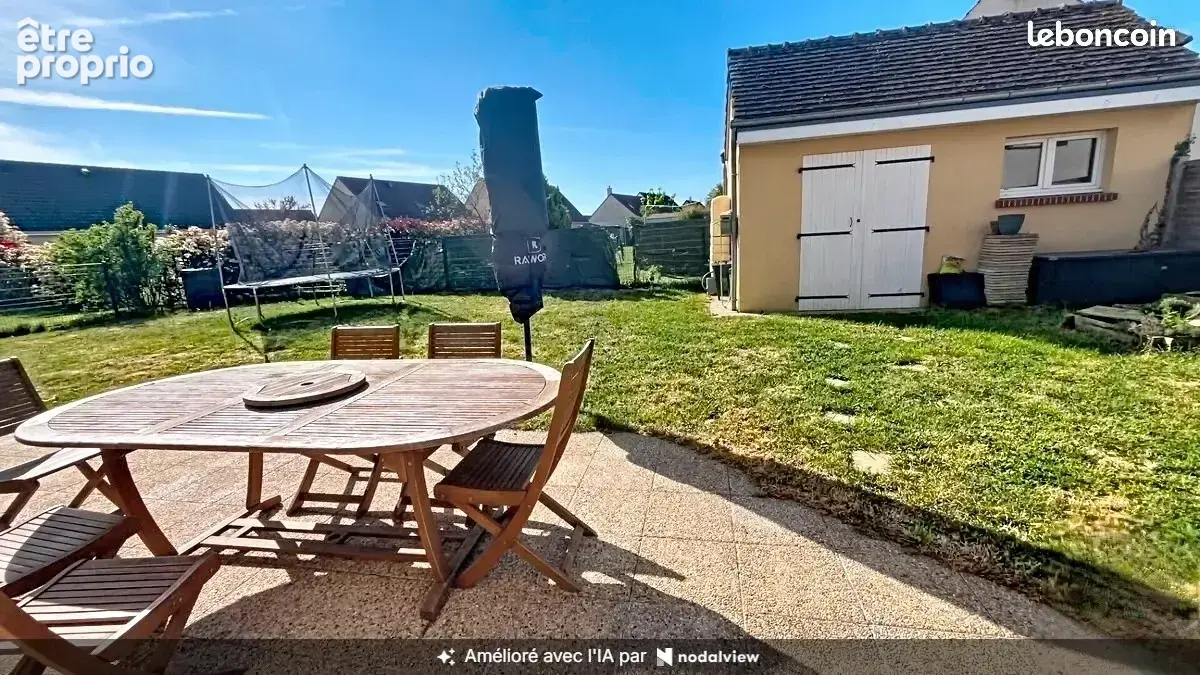 Maison familiale 156 m² : 5 chambres, bureau, garage et dépendance, gare à pieds, télétravail Bonneval - photo 2