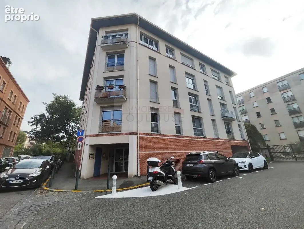 Toulouse 31400  appartement duplex t1 bis vendu loué  parking, cellier, piscine - photo 17